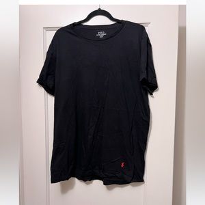 Black Polo tee size XL